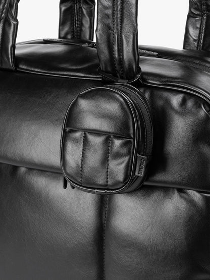 Luka Backpack Zip Bag Charm in Vegan Leather