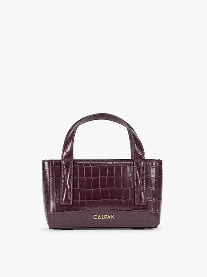 Haven Mini Crossbody Bag in Croc-Embossed
