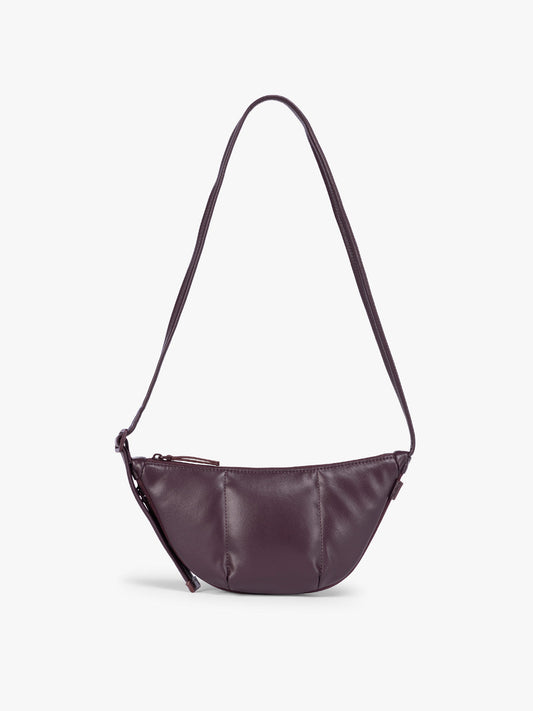 Luka Crescent Bag in Vegan Leather