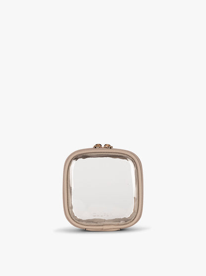 Tiny Clear Cosmetics Case