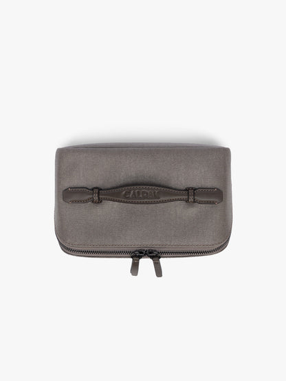 Colette Lay-Flat Canvas Toiletry Bag