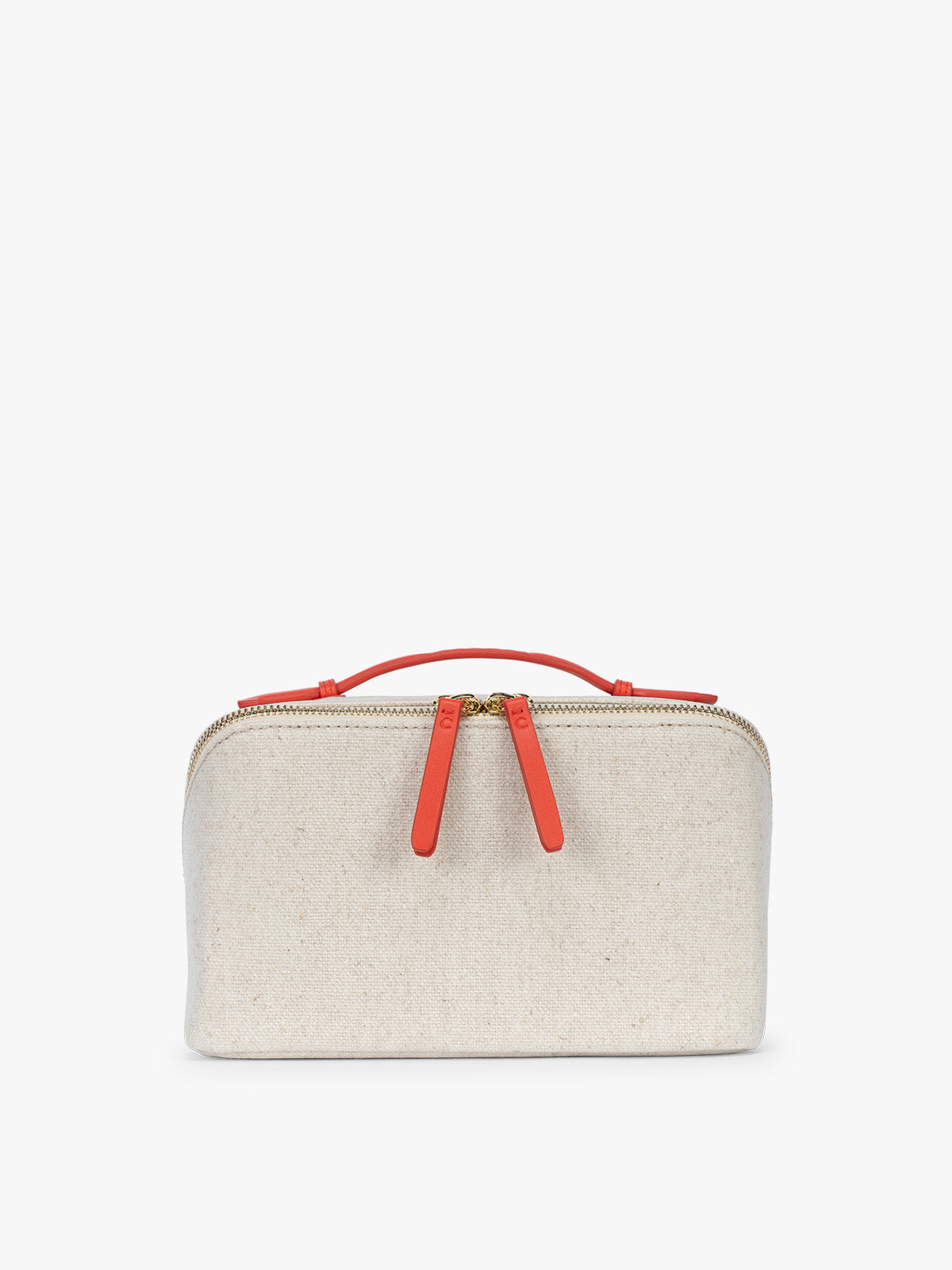 Colette Lay-Flat Canvas Toiletry Bag