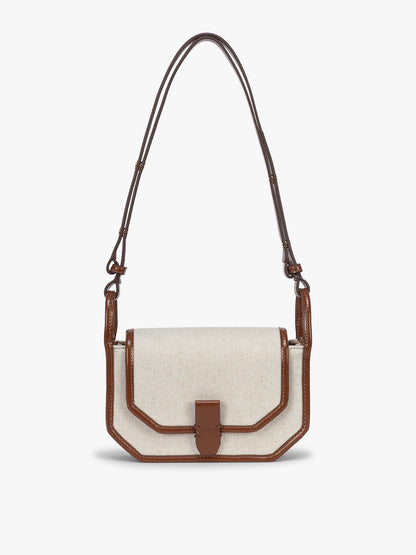 Colette Canvas Crossbody Wallet Bag