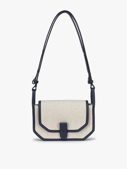 Colette Canvas Crossbody Wallet Bag