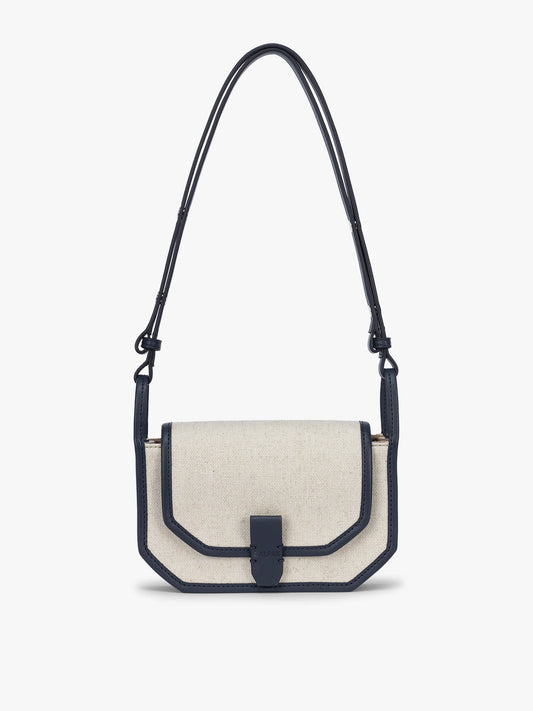 Colette Canvas Crossbody Wallet Bag