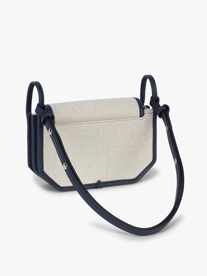 Colette Canvas Crossbody Wallet Bag