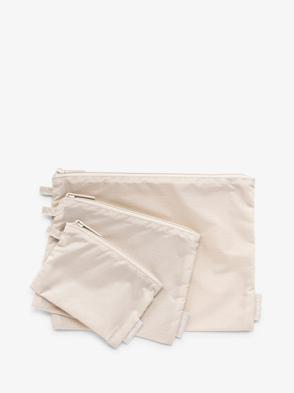 Compakt Zip Pouch Set
