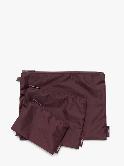Compakt Zip Pouch Set