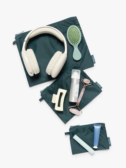 Compakt Zip Pouch Set