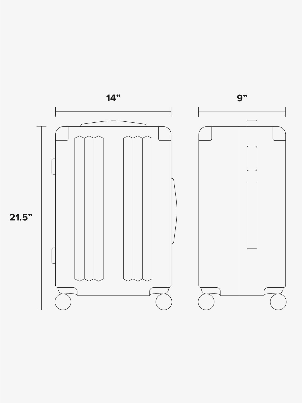 Ambeur 2-Piece Luggage Set