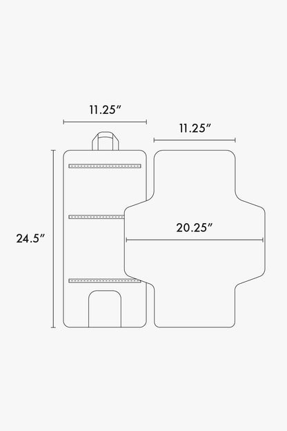 Diaper Changing Pad Organizer