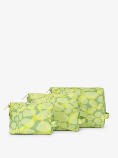 Water Resistant Zip Pouch Set (3 Pieces)