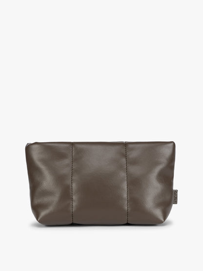 Luka 1 Quart Zip Pouch in Vegan Leather
